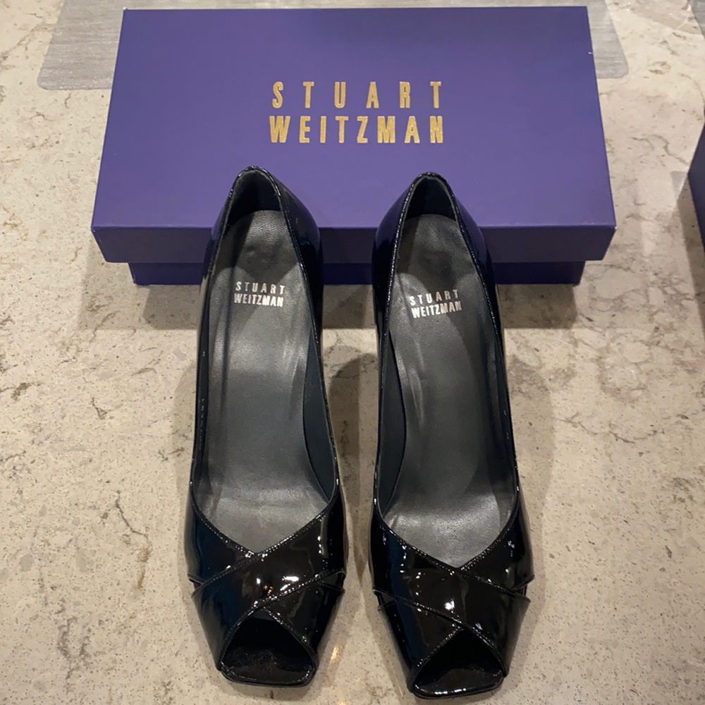 Black Stuart weitzman heels